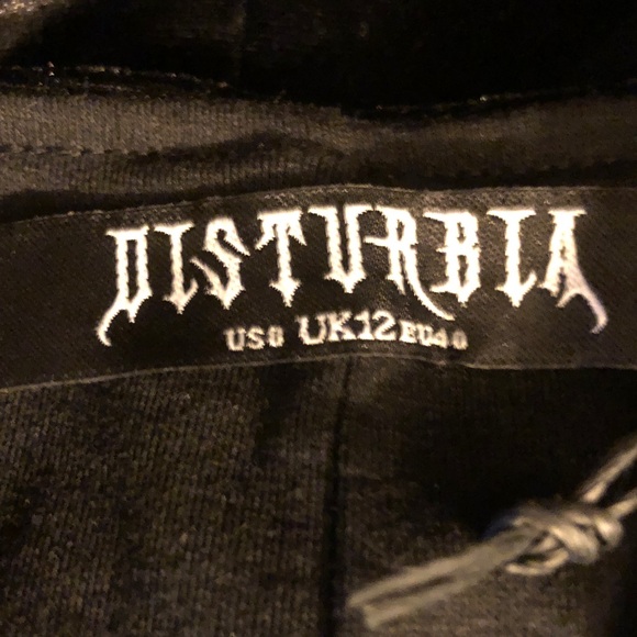 DISTURBIA Lisette velour tie strap corset top - Picture 8 of 10